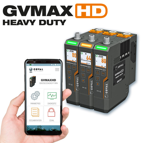 Coval GVMAX HD, versatile vacuum for every branch of industry